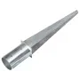 Picas de tierra 6 unidades acero galvanizado plateado 8x61 cm de , Puntas para anclaje en el suelo - Ref: Foro24-145430, Prec...