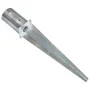 Picas de tierra 6 unidades acero galvanizado plateado 8x61 cm de , Puntas para anclaje en el suelo - Ref: Foro24-145430, Prec...