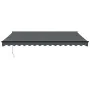 Toldo retráctil aluminio y tela gris antracita 4x3 m by , Awnings - Ref: Foro24-3154463, Price: 288,52 €, Discount: -5%%