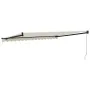 Toldo retráctil aluminio y tela color crema 4,5x3 m by , Awnings - Ref: Foro24-3154454, Price: 327,12 €, Discount: -5%%