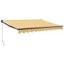Toldo retráctil aluminio y tela blanco y amarillo 3x2,5 m von , Markisen - Ref: Foro24-3154456, Preis: 186,67 €, Rabatt: -5%%