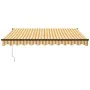 Toldo retráctil aluminio y tela blanco y amarillo 3x2,5 m von , Markisen - Ref: Foro24-3154456, Preis: 186,67 €, Rabatt: -5%%
