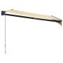 Toldo retráctil aluminio y tela blanco y amarillo 3x2,5 m von , Markisen - Ref: Foro24-3154456, Preis: 186,67 €, Rabatt: -5%%