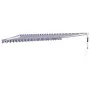 Toldo retráctil automático azul y blanco 5x3 m by , Awnings - Ref: Foro24-3154475, Price: 418,65 €, Discount: -5%%