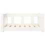 Cama para perros madera maciza de pino blanco 65,5x50,5x28 cm de , Camas para perros - Ref: Foro24-820188, Precio: 51,78 €, D...