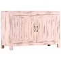 Aparador de madera maciza de mango rosa claro 110x35x70 cm | Foro24.es | Tu tienda online para hogar, jardín y más Foro24.es