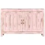 Aparador de madera maciza de mango rosa claro 110x35x70 cm | Foro24.es | Tu tienda online para hogar, jardín y más Foro24.es