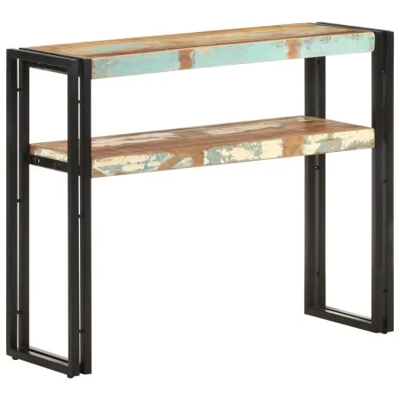 Mesa consola de madera maciza reciclada 90x30x75 cm | Foro24.es | Tu tienda online para hogar, jardín y más Foro24.es