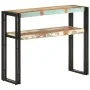 Mesa consola de madera maciza reciclada 90x30x75 cm | Foro24.es | Tu tienda online para hogar, jardín y más Foro24.es