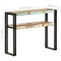 Mesa consola de madera maciza reciclada 90x30x75 cm | Foro24.es | Tu tienda online para hogar, jardín y más Foro24.es