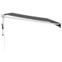 Toldo retráctil automático gris antracita 4,5x3 m by , Awnings - Ref: Foro24-3154489, Price: 371,03 €, Discount: -5%%