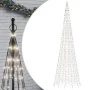 Árbol de Navidad en asta de bandera 1534 LED blanco frío 500 cm | Foro24.es | Tu tienda online para hogar, jardín y más Foro24.es