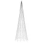 Árbol de Navidad en asta de bandera 1534 LED blanco frío 500 cm | Foro24.es | Tu tienda online para hogar, jardín y más Foro24.es