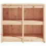 Mueble de cocina de exterior madera maciza de pino 106x55x92 cm by , Kitchen cabinets - Ref: Foro24-832353, Price: 179,21 €, ...