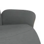 Sillón reclinable con reposapiés tela gris oscuro | Foro24.es | Tu tienda online para hogar, jardín y más Foro24.es