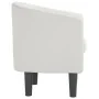 Sillón cuero sintético blanco de , Sillones - Ref: Foro24-356488, Precio: 157,37 €, Descuento: -5%%
