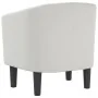 Sillón cuero sintético blanco de , Sillones - Ref: Foro24-356488, Precio: 157,37 €, Descuento: -5%%