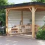 Muebles de cocina de exterior 4 piezas madera maciza de pino von , Küchenschränke - Ref: Foro24-3196138, Preis: 637,79 €, Rab...