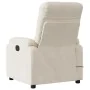 Sillón reclinable de masaje eléctrico tela de microfibra beige by , Armchairs - Ref: Foro24-3204927, Price: 307,41 €, Discoun...