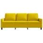 Sofá de 3 plazas terciopelo amarillo 180 cm von , Sofas - Ref: Foro24-359215, Preis: 215,78 €, Rabatt: -5%%