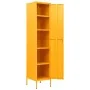 Armario taquilla de acero amarillo mostaza 35x46x180 cm von , Schließfächer und Lagerschränke - Ref: Foro24-336254, Preis: 22...