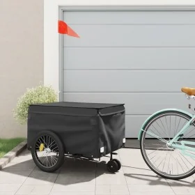 Remolque para bicicleta hierro negro 45 kg von , Fahrradanhänger - Ref: Foro24-94115, Preis: 112,66 €, Rabatt: -5%%