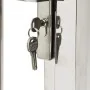 Puerta de jardín de acero inoxidable 100x100 cm by , garden gates - Ref: Foro24-376469, Price: 158,18 €, Discount: -5%%