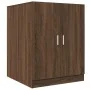 Armario de lavadora color roble marrón 71x71,5x91,5 cm von , Zubehör für Waschmaschinen und Trockner - Ref: Foro24-813196, Pr...