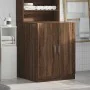 Armario de lavadora color roble marrón 71x71,5x91,5 cm von , Zubehör für Waschmaschinen und Trockner - Ref: Foro24-813196, Pr...
