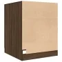 Armario de lavadora color roble marrón 71x71,5x91,5 cm von , Zubehör für Waschmaschinen und Trockner - Ref: Foro24-813196, Pr...
