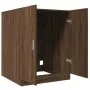 Armario de lavadora color roble marrón 71x71,5x91,5 cm von , Zubehör für Waschmaschinen und Trockner - Ref: Foro24-813196, Pr...
