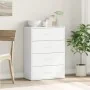 Aparador de madera de ingeniería blanco 60x31x84 cm | Foro24.es | Tu tienda online para hogar, jardín y más Foro24.es