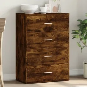 Aparador de madera de ingeniería roble ahumado