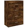 Aparador de madera de ingeniería roble ahumado 60x31x84 cm | Foro24.es | Tu tienda online para hogar, jardín y más Foro24.es