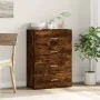 Aparador de madera de ingeniería roble ahumado 60x31x84 cm | Foro24.es | Tu tienda online para hogar, jardín y más Foro24.es