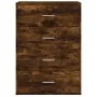 Aparador de madera de ingeniería roble ahumado 60x31x84 cm | Foro24.es | Tu tienda online para hogar, jardín y más Foro24.es