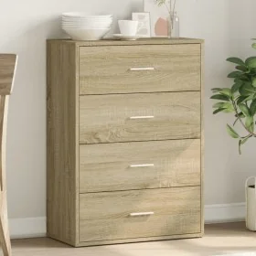 Aparador de madera de ingeniería roble Sonoma 60x31x84 cm von , Sideboards - Ref: Foro24-840501, Preis: 87,93 €, Rabatt: -5%%