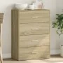 Aparador de madera de ingeniería roble Sonoma 60x31x84 cm von , Sideboards - Ref: Foro24-840501, Preis: 87,93 €, Rabatt: -5%%