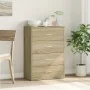 Aparador de madera de ingeniería roble Sonoma 60x31x84 cm von , Sideboards - Ref: Foro24-840501, Preis: 87,93 €, Rabatt: -5%%