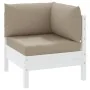 Cojines para palets 3 unidades tela Oxford gris taupé von , Kissen für Stühle und Sofas - Ref: Foro24-361781, Preis: 75,52 €,...