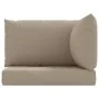 Cojines para palets 3 unidades tela Oxford gris taupé von , Kissen für Stühle und Sofas - Ref: Foro24-361781, Preis: 75,52 €,...