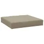 Cojines para palets 3 unidades tela Oxford gris taupé von , Kissen für Stühle und Sofas - Ref: Foro24-361781, Preis: 75,52 €,...