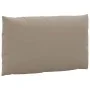 Cojines para palets 3 unidades tela Oxford gris taupé von , Kissen für Stühle und Sofas - Ref: Foro24-361781, Preis: 75,52 €,...