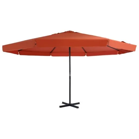 Sombrilla de jardín con palo de aluminio 500 cm terracota by , Umbrellas - Ref: Foro24-44477, Price: 255,24 €, Discount: -5%%