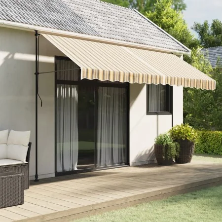 Tela de repuesto de toldo rayas de colores 4x3 m de , Toldos - Ref: Foro24-367736, Precio: 55,95 €, Descuento: -5%%