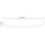 Tablero de mesa redondo madera maciza de mango Ø 70x2,5 cm von , Tischplatten - Ref: Foro24-370076, Preis: 120,84 €, Rabatt: ...