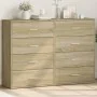 Aparadores 2 uds madera de ingeniería roble Sonoma 60x31x84 cm by , Sideboards - Ref: Foro24-3276583, Price: 171,19 €, Discou...