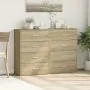 Aparadores 2 uds madera de ingeniería roble Sonoma 60x31x84 cm by , Sideboards - Ref: Foro24-3276583, Price: 171,19 €, Discou...