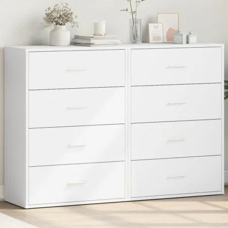 Aparadores 2 unidades madera de ingeniería blanco 60x31x84 cm | Foro24.es | Tu tienda online para hogar, jardín y más Foro24.es