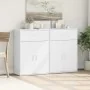 Aparadores 2 uds madera de ingeniería blanco 60x30x84 cm by , Sideboards - Ref: Foro24-3276595, Price: 165,00 €, Discount: -5%%